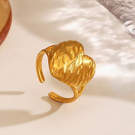 304 открытые манжеты из нержавеющей стали, сердце