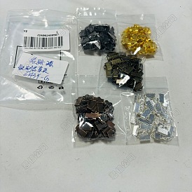 Iron Ribbon Crimp Ends