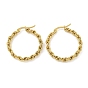 304 Stainless Steel Earrings for Women, Round