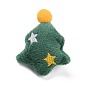 Cotton Doll Ornament Accessories, with Non-Woven Fabric & Velvet Finding, for DIY Brooch, Bag, Socks, Scarves, Christmas Tree
