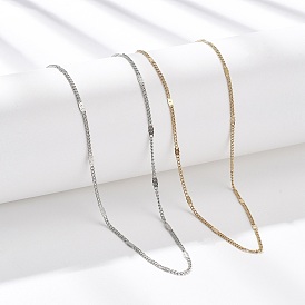 2мм 304 ожерелья из нержавеющей стали с панцирной цепью