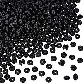 500шт. окрашенных бусин из натурального букового дерева, рондель