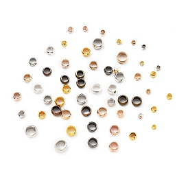 Зажимные бусины из латуни