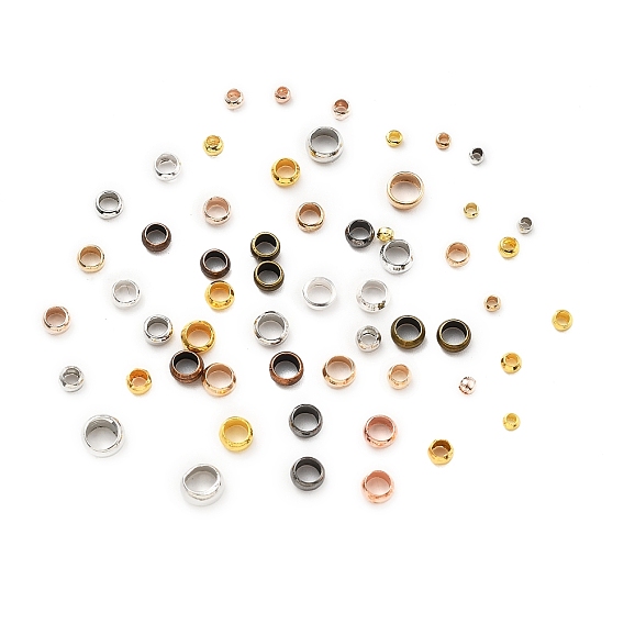 Зажимные бусины из латуни