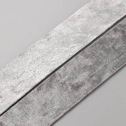 Flaches Samtband, Polyesterband, Kleidungszubehör