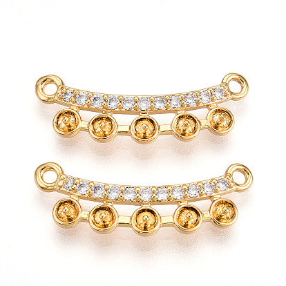 Латунные микро проложить кубического циркония подвески, без свинца, без никеля и без кадмия