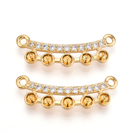 Латунные микро проложить кубического циркония подвески, без свинца, без никеля и без кадмия