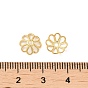 316 Stainless Steel Bead Caps, Multi-Petal, Flower