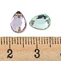 Glass Sew on Rhinestone, 2-Hole Links, Faceted, Costume Accessories, Teardrop