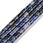 Natural Blue Spot Jasper Beads Strands, Column