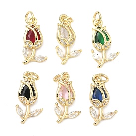 Латунные микро проложить кубического циркония подвески, золотые, , с целью перехода в кольце