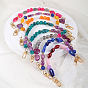 Plastic Beads Bag Chain Shoulder, with Metal Buckles, for Bag Straps Replacement Accessories