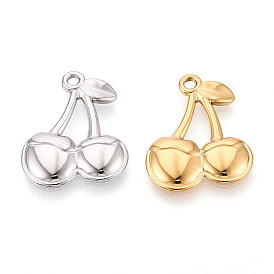 304 подвески из нержавеющей стали, ионное покрытие (ip), вишневое очарование