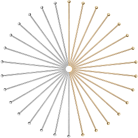 200 шт. 2 цвета 304 штифты с шаровой головкой из нержавеющей стали