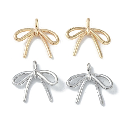 Латунные подвески, без кадмия, без никеля и без свинца, бантом
