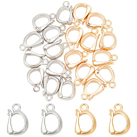 20шт. 2 цвета стойка покрытие латунь складные застежки, долговечный