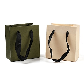 Бумажные сумки для хранения гифок, подарочная упаковка, прямоугольные