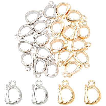 20шт. 2 цвета стойка покрытие латунь складные застежки, долговечный