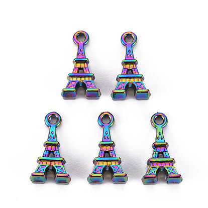 Alloy Pendants, Cadmium Free & Nickel Free & Lead Free, Iron Tower