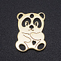 201 Edelstahl Anhänger, Panda