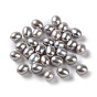 Dyed Natural Cultured Freshwater Pearl Beads, Half Drilled, Rice, Grade 5A