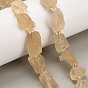 Natural Citrine Bead Strands, Heated