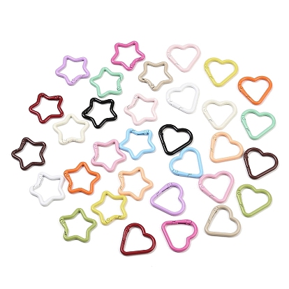 Окрашенные распылением пружинные кольца из сплава