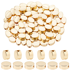 100 латунные бусины шт., овальные