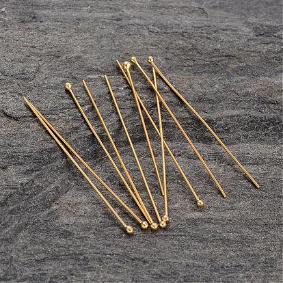 925 Sterling Silver Ball Head Pins