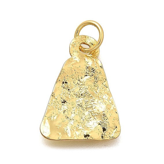 Треугольные латунные подвески, с целью перехода в кольце, без кадмия и без свинца, долговечный, стойки покрытие