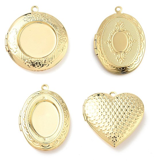 Подвески латуни медальон, долговечный, без кадмия и без свинца, реальный 18 k позолоченный