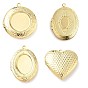 Подвески латуни медальон, долговечный, без кадмия и без свинца, реальный 18 k позолоченный