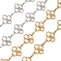304 Stainless Steel Clover Link Chains, Unwelded