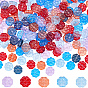 100pcs perlas de vidrio, flor