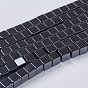 Non-Magnetic Synthetic Hematite Beads, Cube