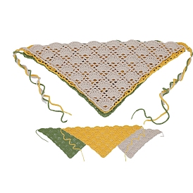 Kits de bandeaux au crochet bricolage, y compris le fil de polyester