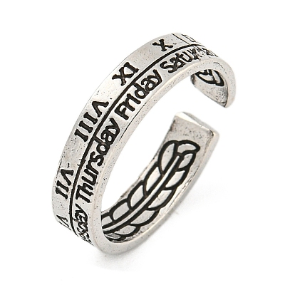 Alloy Cuff Rings for Women Men