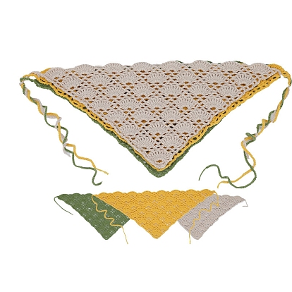 DIY Crochet Headband Kits, including Polyester Yarn
