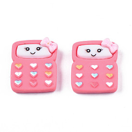 Opaque Resin Cabochons, Telephone