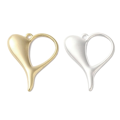 Латуни кулон, без свинца и без кадмия, сердце