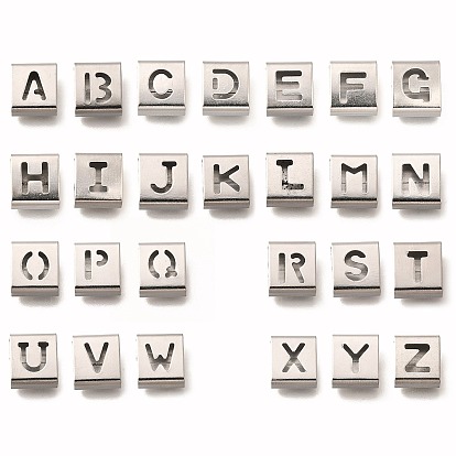 Стиль письма 304 квадратные слайды из нержавеющей стали