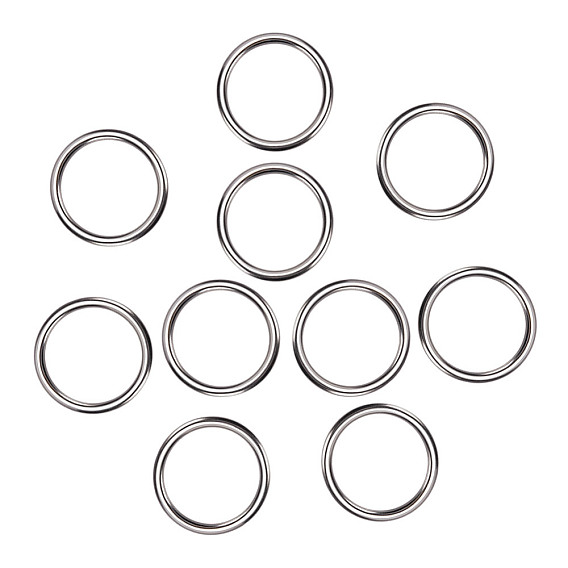 304 нержавеющей стали связывающий кольца, круглые кольца, твердый, не тускнеет
