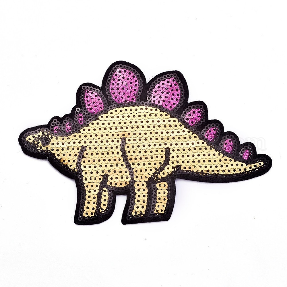 Fábrica de China Tela de bordado de rayón plancha / coser parches,  paillette diy accesorios de ropa, dinosaurio 105x154x1.2 mm a granel en  línea - PandaWhole.com