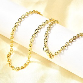 3мм 202 ожерелья из нержавеющей стали с цепочкой, долговечный, стойки покрытие