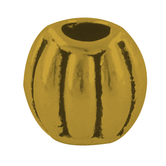 Сплавочные овальные бусины тибетского стиля , без свинца и без кадмия, овальные, 9x9.5 мм, отверстие : 3.8 мм