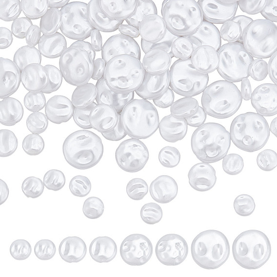 200шт 4 стили смоляные бусины имитация жемчуга