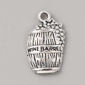 Сплавочные подвески тибетского стиля, античное серебро