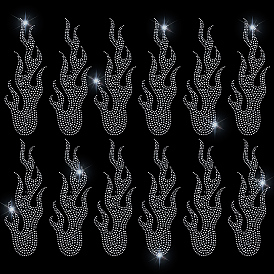 Diamantes de imitación de vidrio hotfix, recorte de diamantes de imitación, cinta de diamantes de imitación de costura de cristal de cristal, accesorios de vestuario
