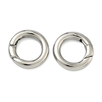 Гладкие 304 пружинные кольца из нержавеющей стали, уплотнительные кольца, Оснастка застежками