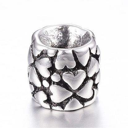 316 бусины из хирургической нержавеющей стали, колонка